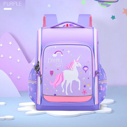 Pretty Girl Unicorn School Backpack